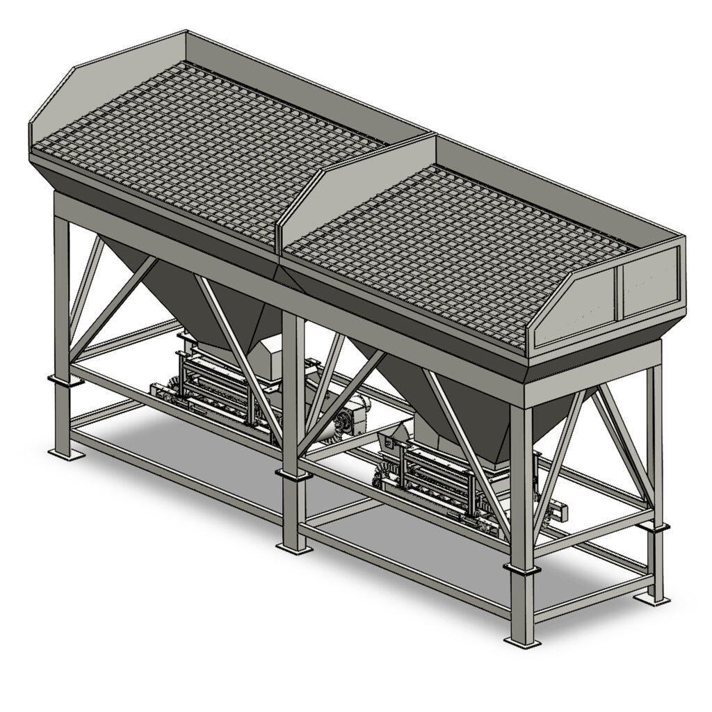 Hopper with Conveyor